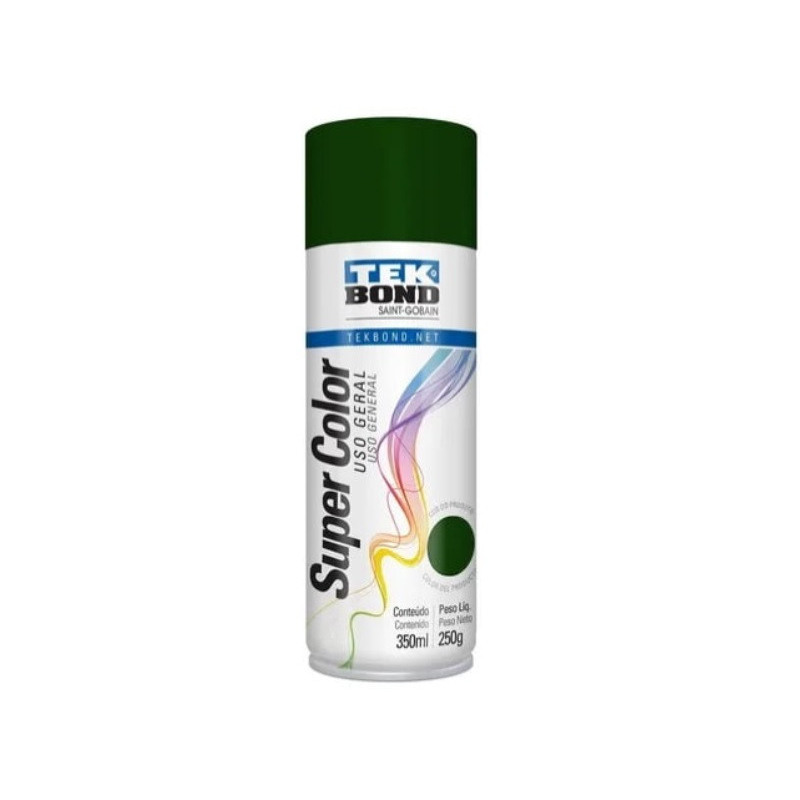 Pintura en aerosol 250gr - Uso general - Verde oscuro