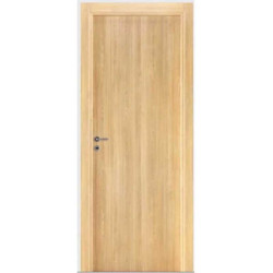 Puerta placa Oblak simple contacto Tekstura - Lisa roble - Marco madera (Derecha) 70x15cm