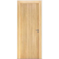 Puerta placa Oblak simple contacto Tekstura - Lisa roble - Marco madera (Izquierda) 70x15cm