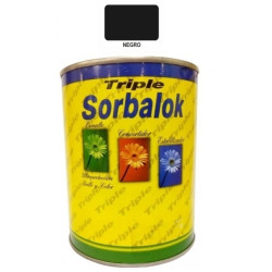 Sorbalok triple negro satinado x 1lt