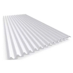 Chapa sinusoidal traslúcida polipropileno blanca 0.7mm x 11.00m