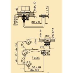 FV GRIF. RADAL BIDET CR-295/C7                    