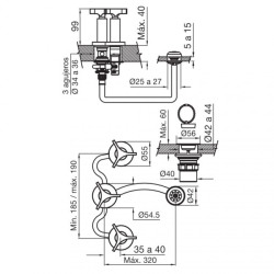 FV GRIF. TRIADES BIDET 295/C3-CR                  