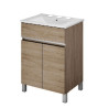Vanitory Schneider Nature Caju 50cm - 2 puertas/1 Cajón