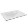 Mesada Schneider Silton 50cm - Mármol sintético - 1 Agujero
