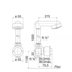 FV SOL INT DUCHA AUTOM.ANTIVANDALICA CR 343