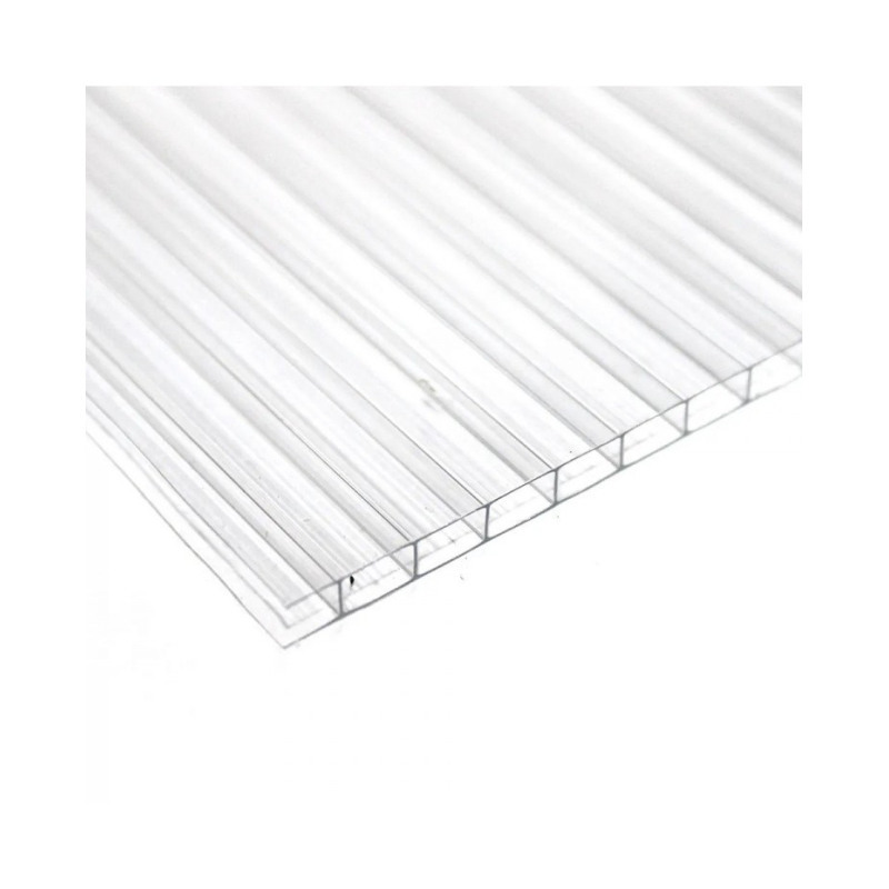 Policarbonato alveolar cristal x 10mm 2.10 x 1.00m