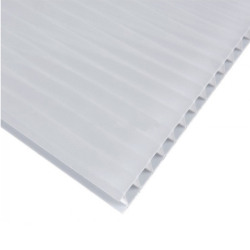 Policarbonato alveolar blanco x 8mm 2.10 x 1.40m