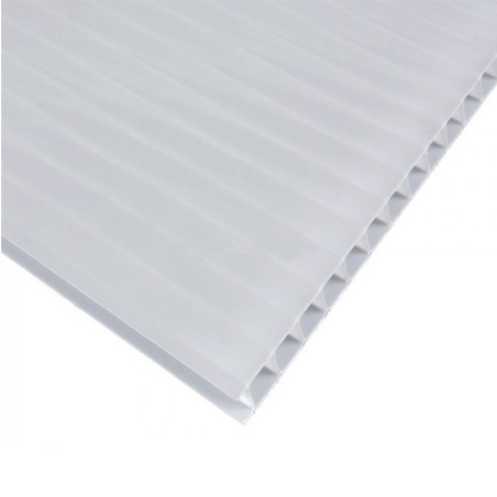 Policarbonato alveolar blanco x 4mm 2.10 x 3.40m