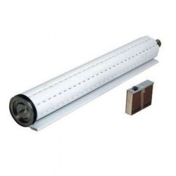 Cortina de enrollar - PVC 180x200cm - Blanca - Completa