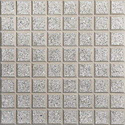 Baldoson Burnish adoquín recto gris claro - 40x40x2.6 - Unidad
