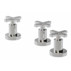 Grifería Vasser Cruxia Bidet de 2 llaves y transferencia