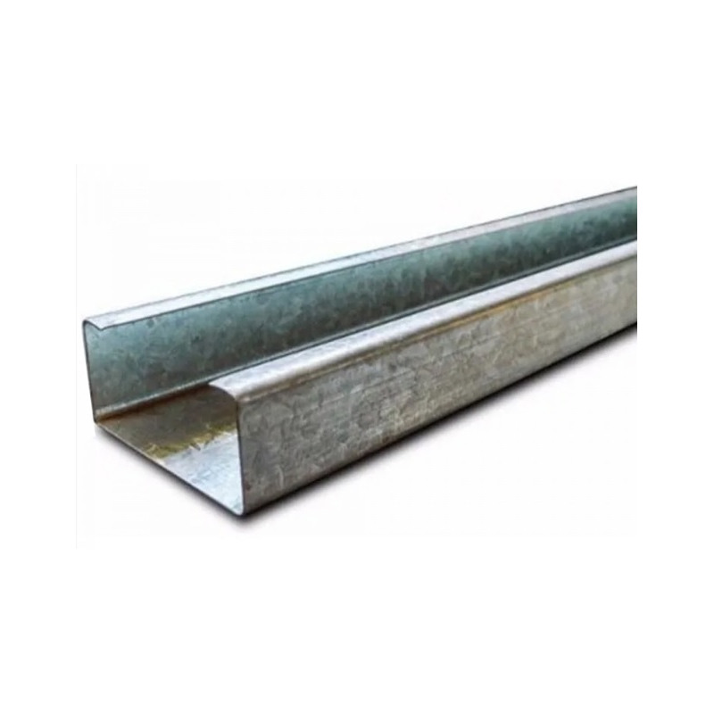 Perfil C galvanizado - 200x80x20x3.2mm - Barra de 12m