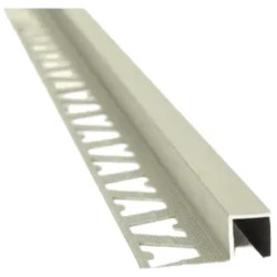 Guardacanto Aluminio Ceniz Quadra 10 X 10 2.50m