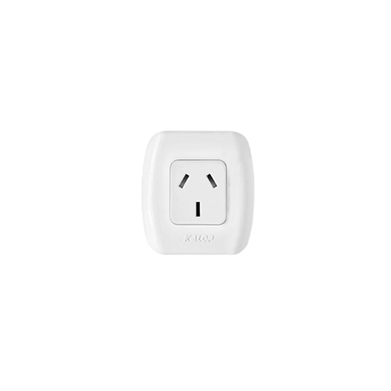 Interruptor exterior 1 toma tekna kalop