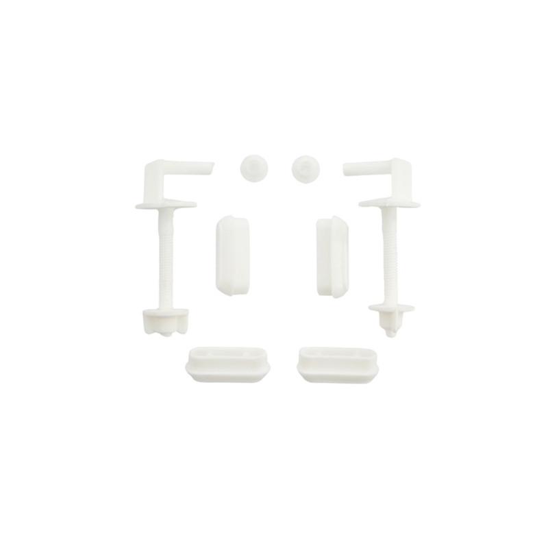 Herraje Nylon para asiento inodoro Ariel 520 - Kit 1