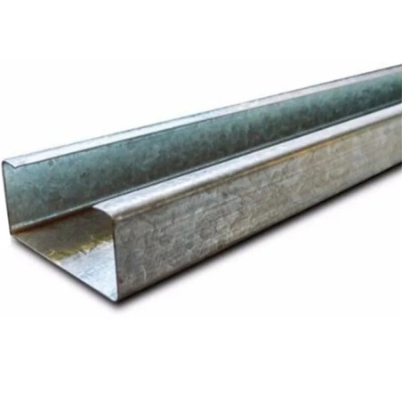 Perfil C galvanizado - 120x50x15x3.2mm - Barra de 12m