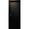 Puerta placa Elite Ebano - Simple contacto - Marco madera (Derecha) 70x14x204