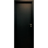 Puerta placa Elite Ebano - Simple contacto - Marco madera (Izquierda) 60x14x204