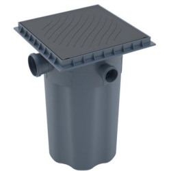 Camara pvc desengrasadora con salida de PVC 110 Tigre