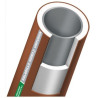 Caño hidro 3 aluminio para agua fría, caliente y calefacción 2" x 6 mts