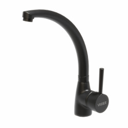 Vasser grifería Antila monocomando cocina mesada pico alto black