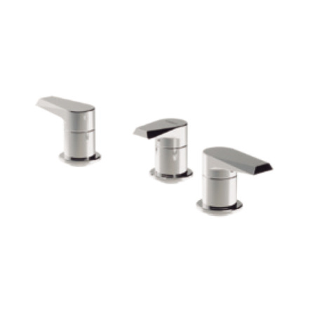 Grifería Vasser zafiro Bimando Bidet cromo
