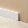 Zócalo epsilon plain blanco mate 70mm x 15mm x 2.44 m 2310E