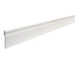 Zócalo epsilon reforma line blanco mate 120mm x 20mm x 2.44m 2351E