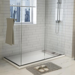 Receptáculo Slim Duo apoyo ducha acrílico - Inter - 120x70x8cm