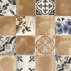 Scop Cotto malva deco 33x33cm