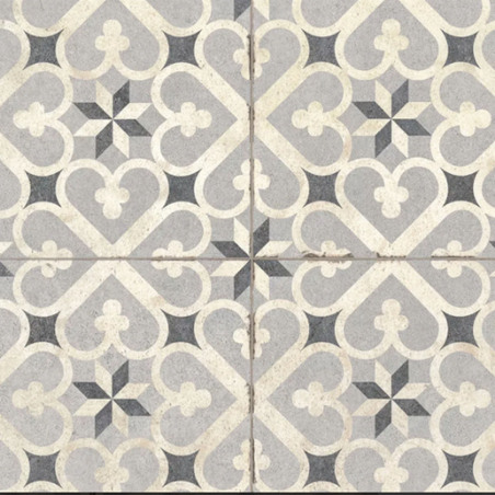 San Lorenzo - Clover Gris Natural 80x80cm