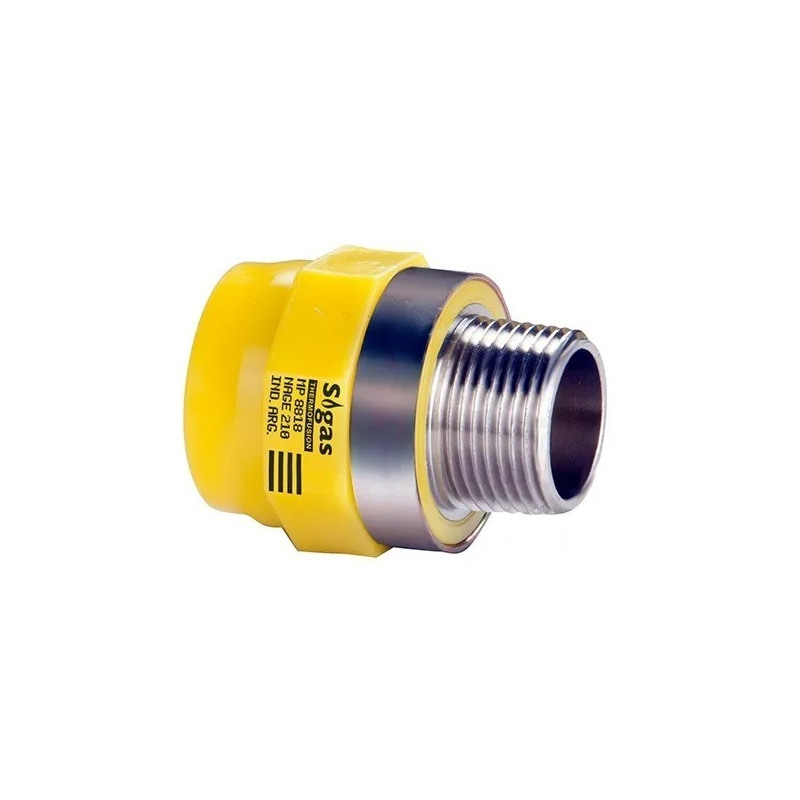 Transición macho 63mm x 2" sigas
