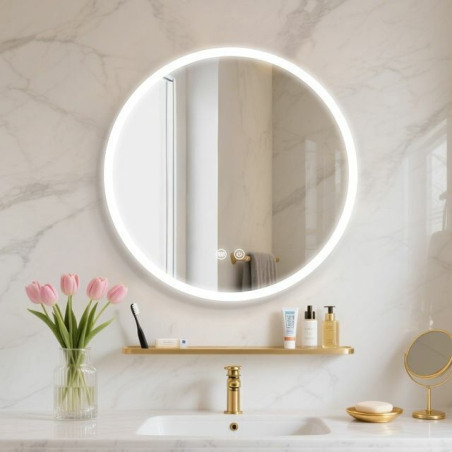 Espejo Campi LED circular 60cm