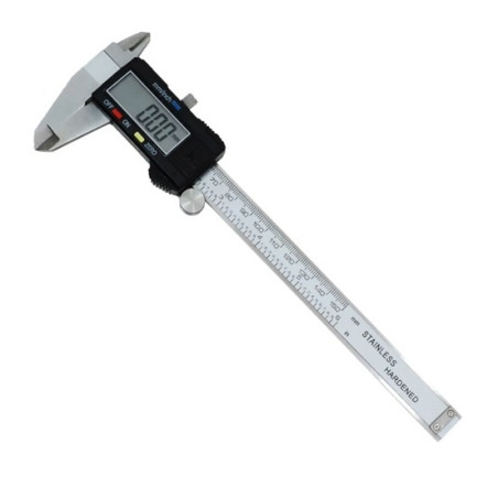 Calibre metal digital 6 caja pvc