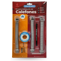 Flexible kit instalación calefon