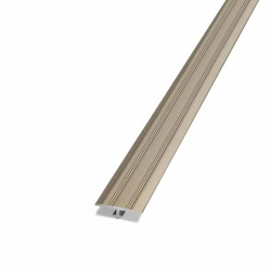 Perfil T de aluminio - Atrim - Niquel mate 14x3mm 2m - 2251