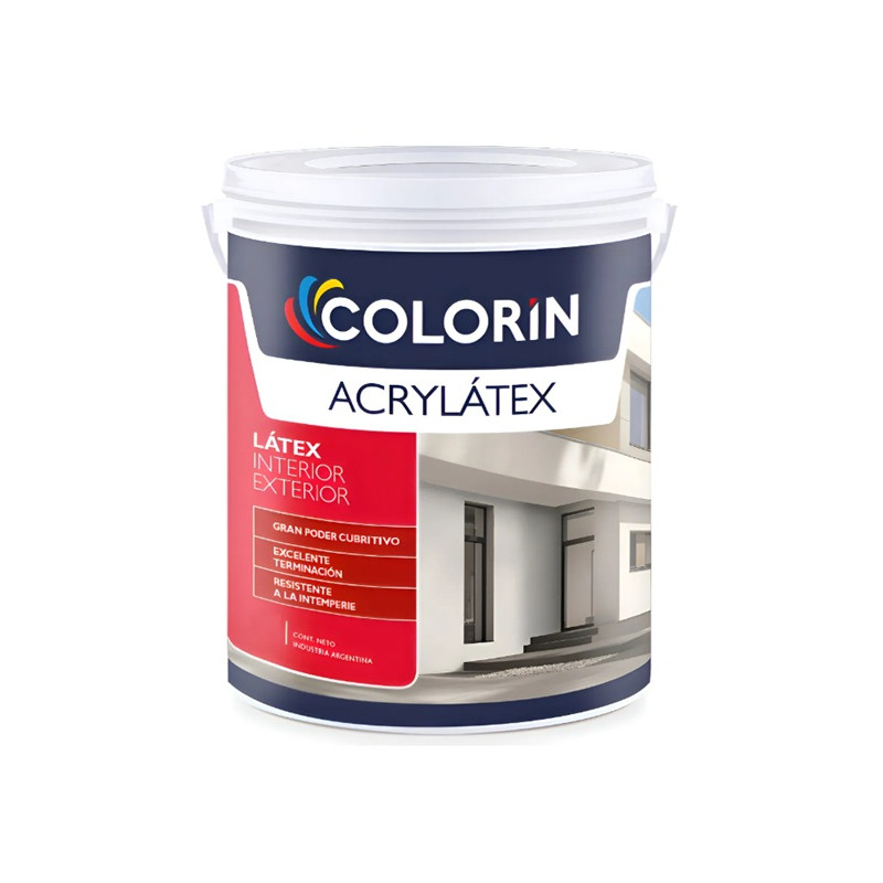 Colorin - latex interior/exterior acrylátex blanco 1 litro