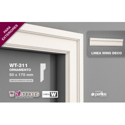 Moldura Atenneas poliestireno exterior WT-311 50x175x2000