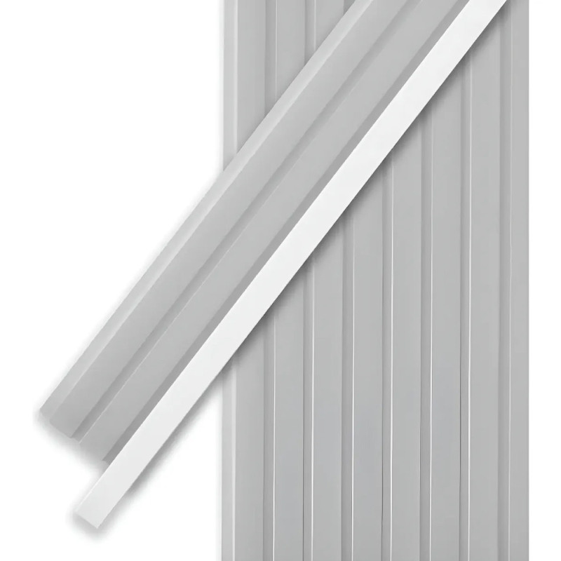Wall panels Atrim - Moldura final 2.75m - Blanco