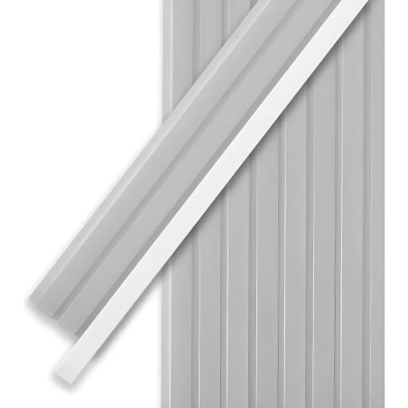 Wall panels Atrim - Moldura final 2.75m - Blanco