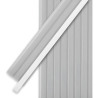 Wall panels Atrim - Moldura final 2.75m - Blanco