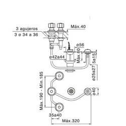 FV GRIF. ARIZONA BIDET 295/B1P