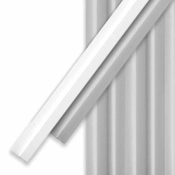 Wall panels Atrim - Moldura inicio 2.75m - Blanco