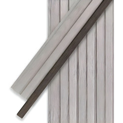 Wall panels Atrim - Moldura final 2.75m - Nogal