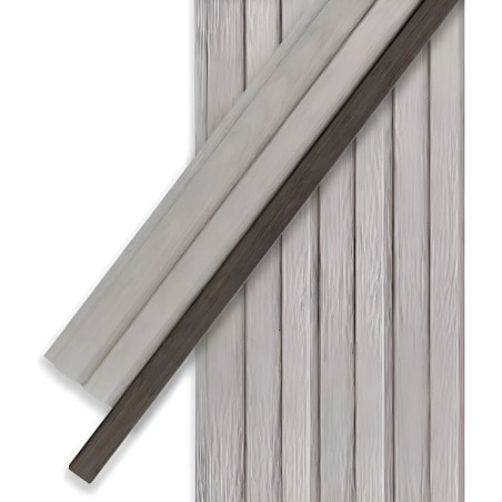 Wall panels Atrim - Moldura final 2.75m - Nogal