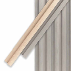 Wall panels Atrim - Moldura inicio 2.75m - Roble natural