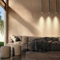 Wall panels Atrim - Moldura inicio 2.75m - Roble natural