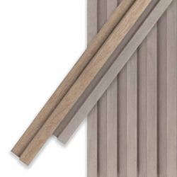 Wall panels Atrim - Moldura inicio 2.75m - Roble oscuro