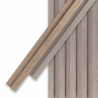 Wall panels Atrim - Moldura inicio 2.75m - Roble oscuro